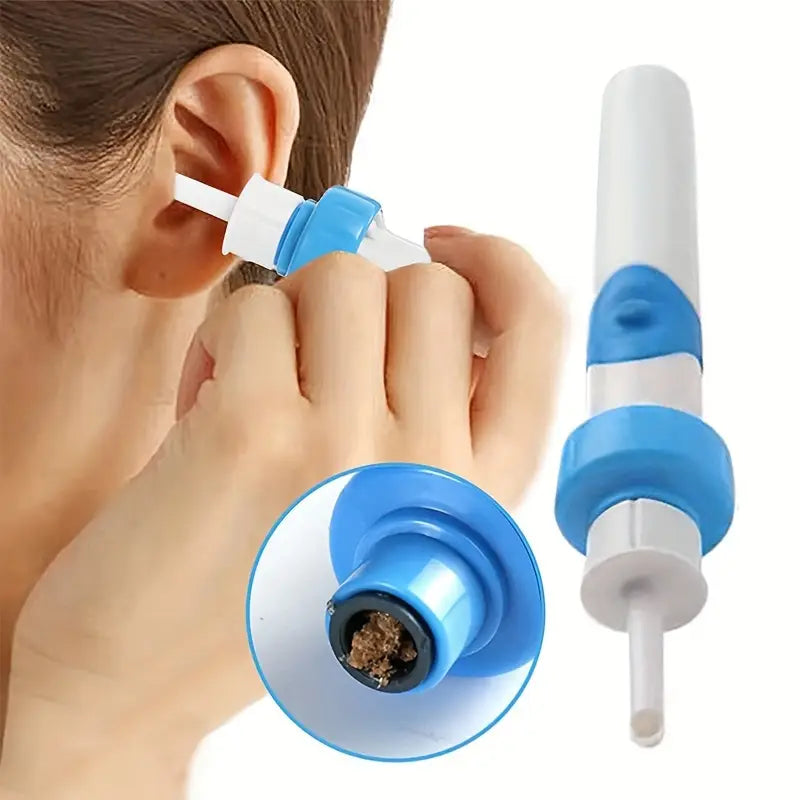 Battery-Powered Electric Ear Cleaner with Soft Tip