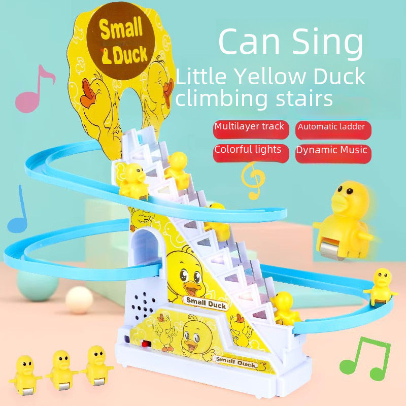 Small Duck Climbing Stairs Toy