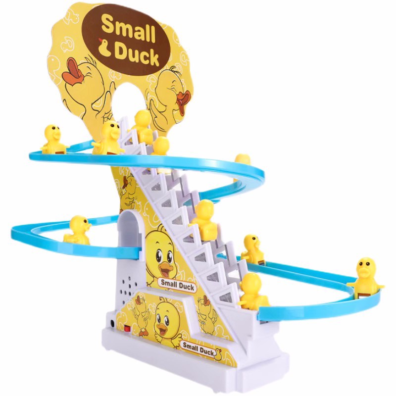 Small Duck Climbing Stairs Toy